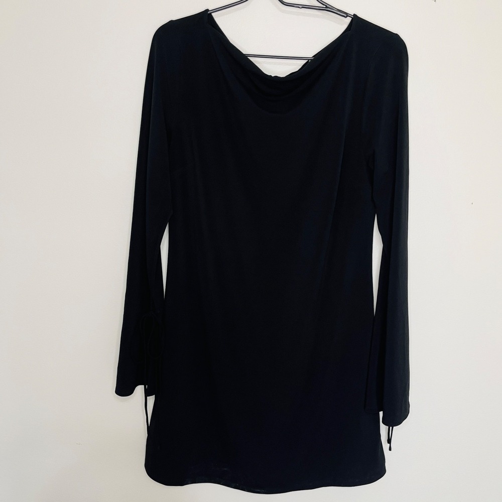 Urban Outfitters Dress Women's L Keyhole back Witchy Whimsigoth Bell Sleeve